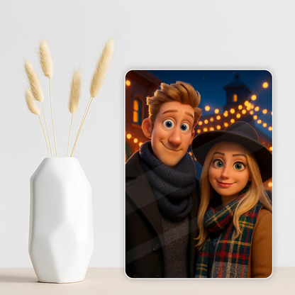 Egyedi Személyre Szabott Akril Emlék Pixar/Disney/Van Gogh stílus