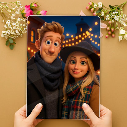 Egyedi Személyre Szabott Akril Emlék Pixar/Disney/Van Gogh stílus